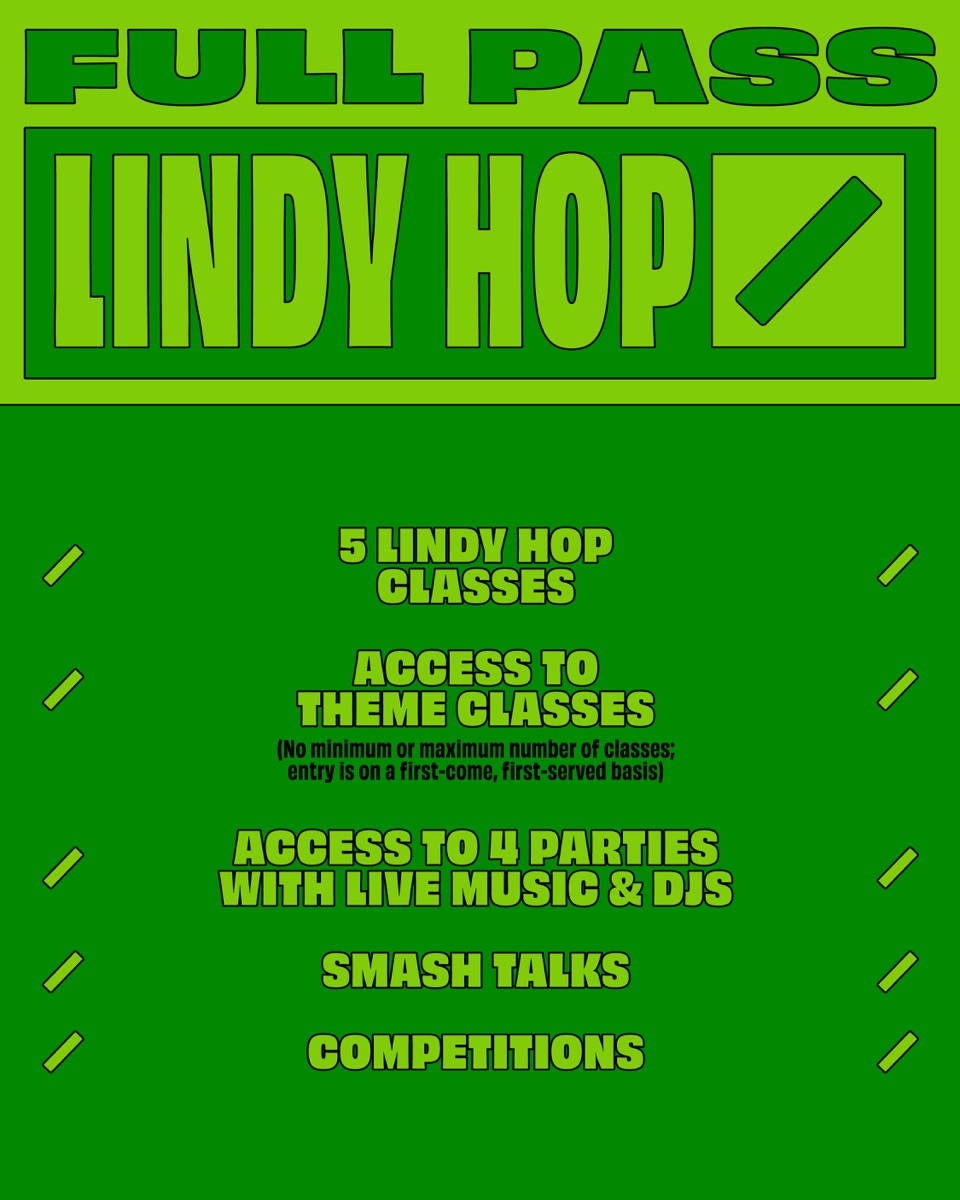 Full Pass Lindy Hop details