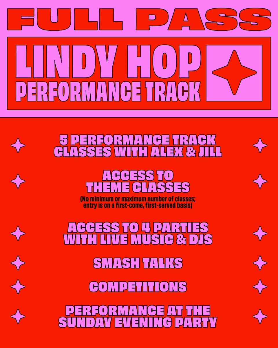 Full Pass Lindy Hop Performance Track details