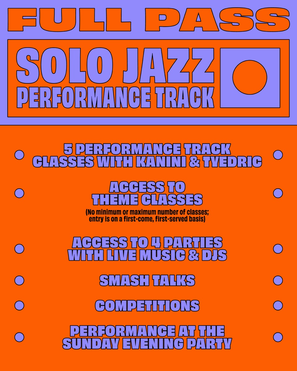 Full Pass Solo Jazz Performance Track details
